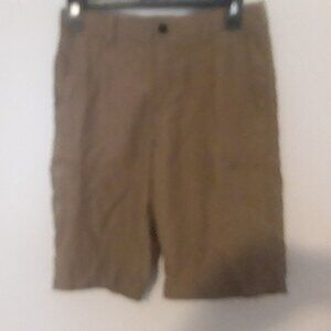 Boys Urban Pipeline Boys 16 Regular, Khaki Cargo Shorts w/One Side Zipper Pocket